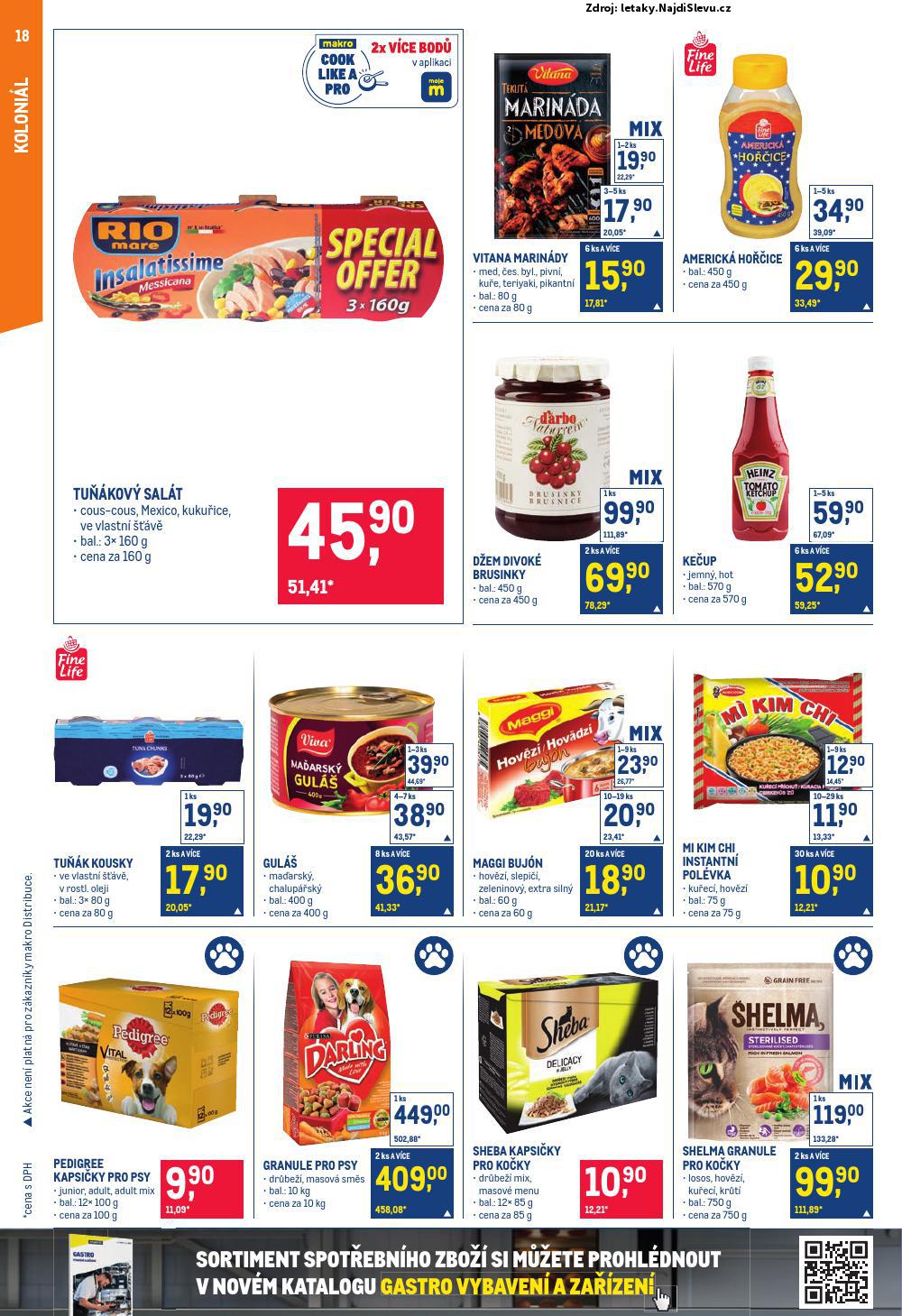 Strana 18 - leták Makro (7. 5. - 20. 5. 2025)