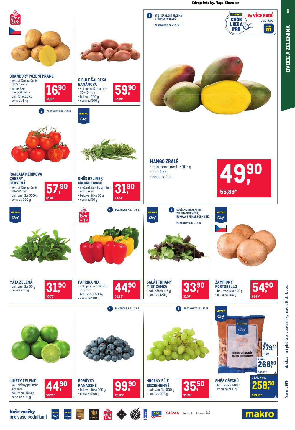 Strana 9 - leták Makro (7. 5. - 20. 5. 2025)