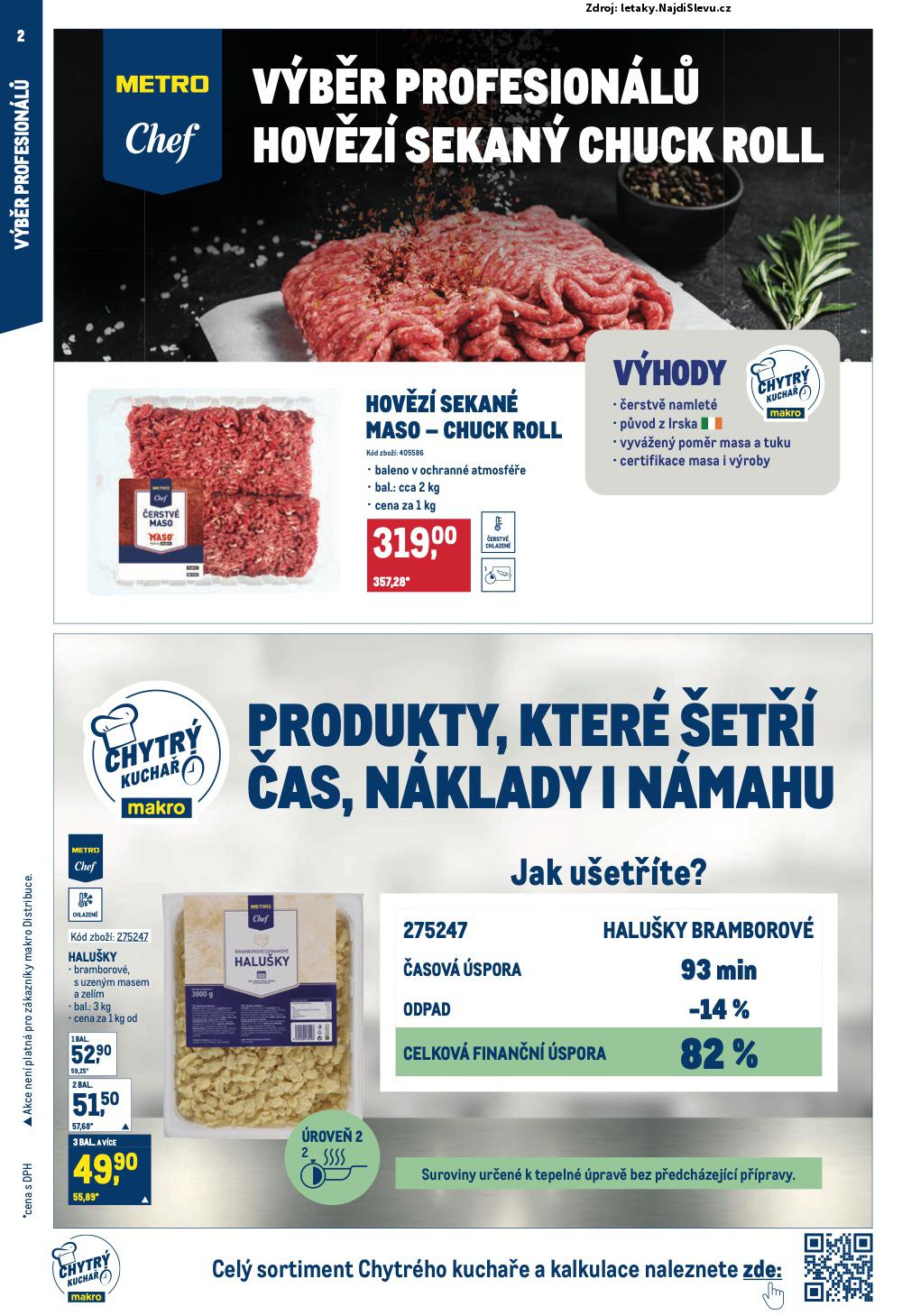 Strana 2 - leták Makro (7. 5. - 20. 5. 2025)