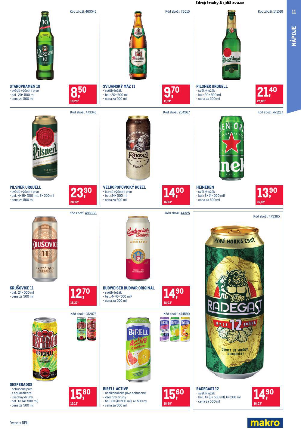 Strana 11 - leták Makro (7. 5. - 20. 5. 2025)