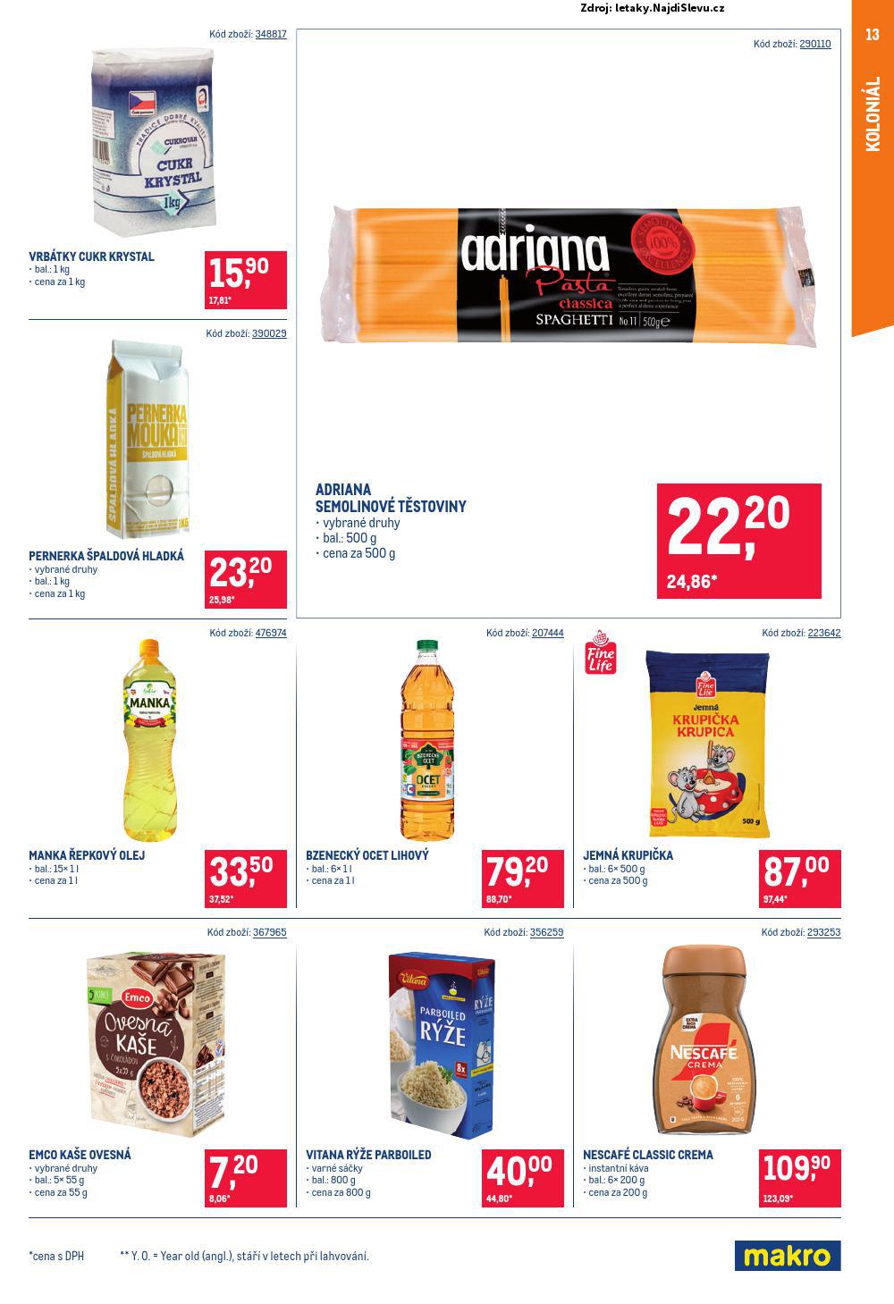 Strana 13 - leták Makro (7. 5. - 20. 5. 2025)