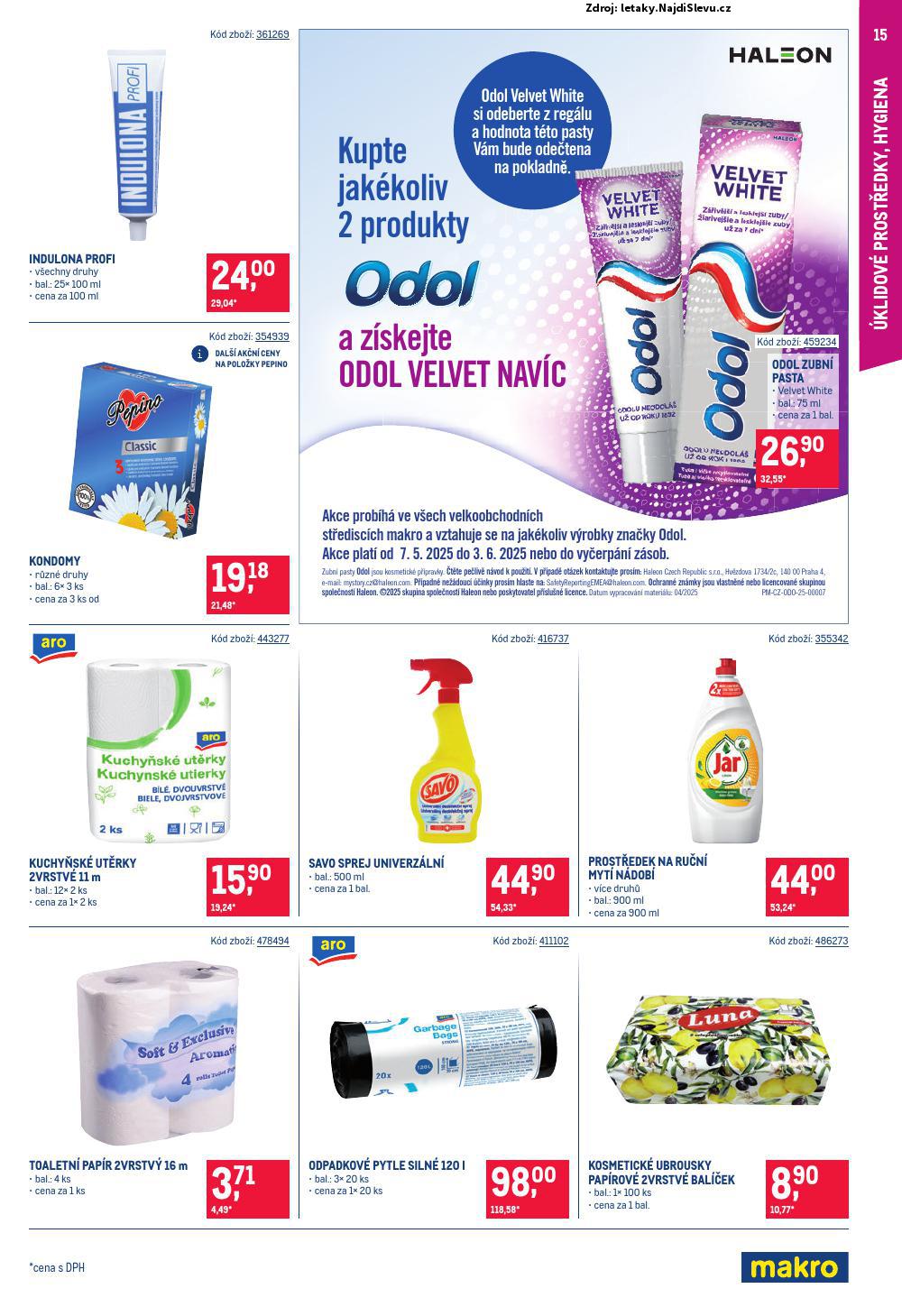 Strana 15 - leták Makro (7. 5. - 20. 5. 2025)