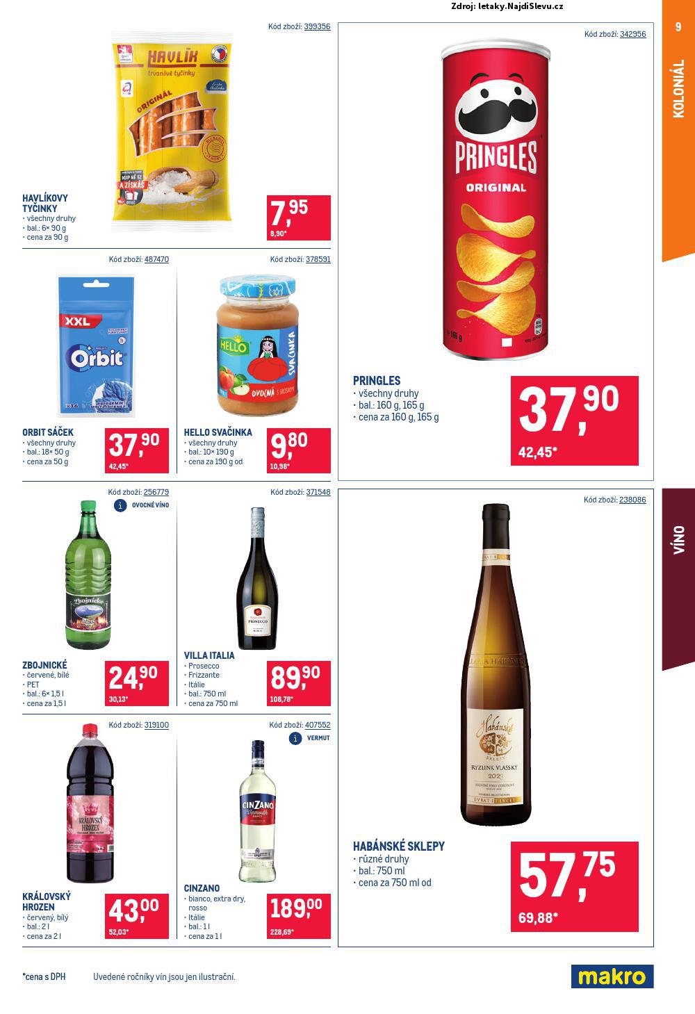 Strana 9 - leták Makro (7. 5. - 20. 5. 2025)