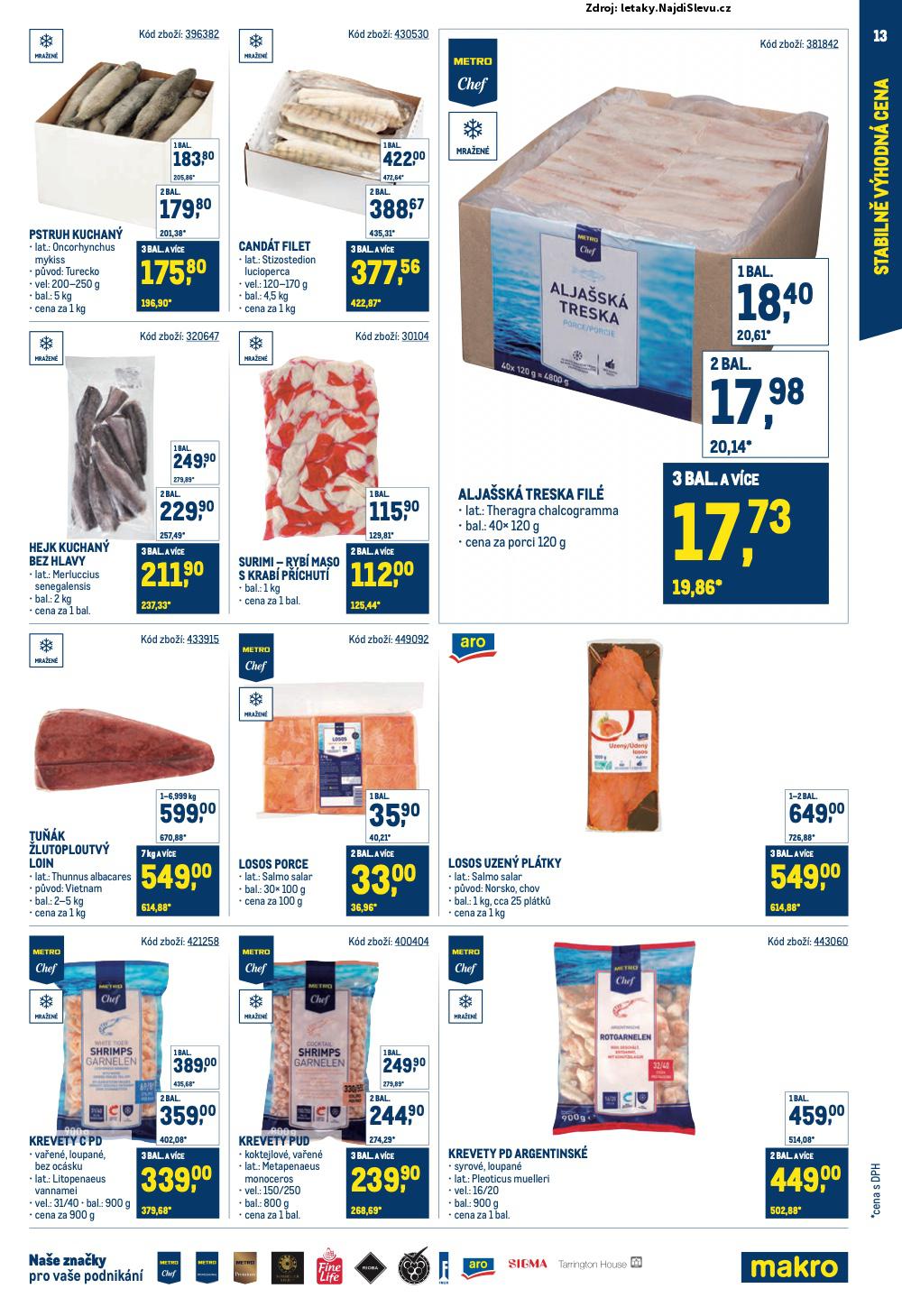 Strana 13 - leták Makro (21. 5. - 29. 7. 2025)