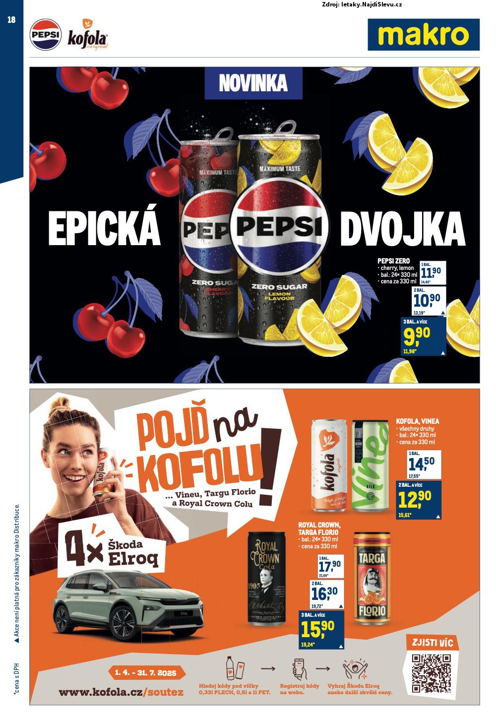 Strana 18 - leták Makro (21. 5. - 17. 6. 2025)