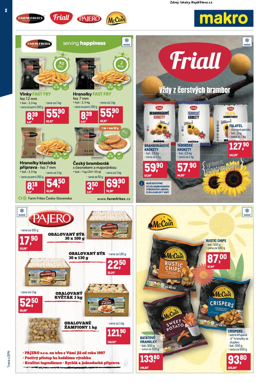 Strana 2 - leták Makro (21. 5. - 17. 6. 2025)