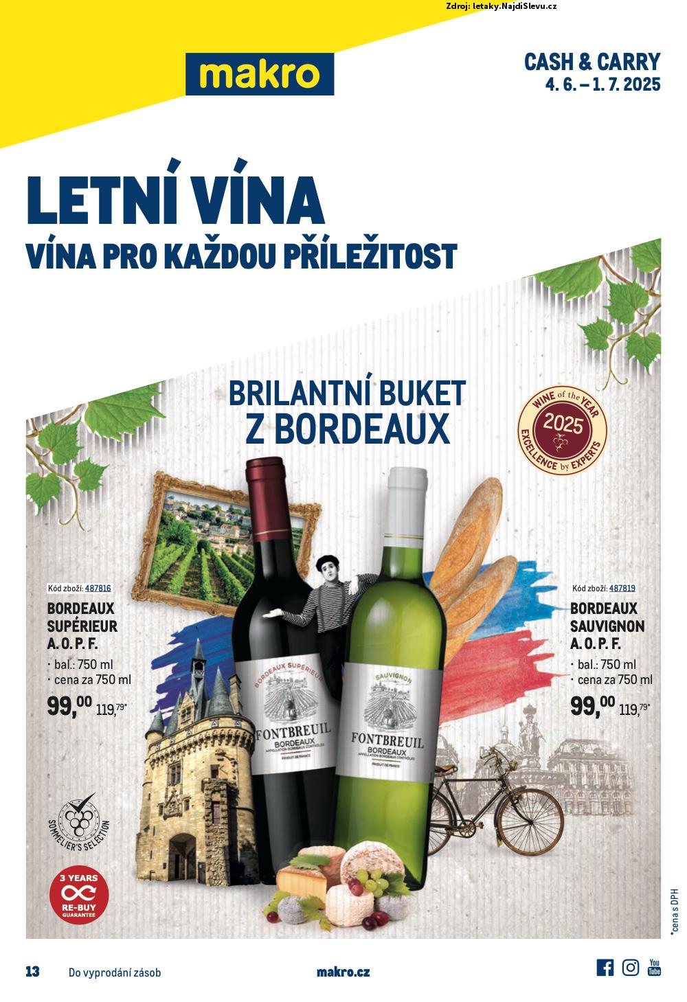Strana 1 - leták Makro (4. 6. - 1. 7. 2025)