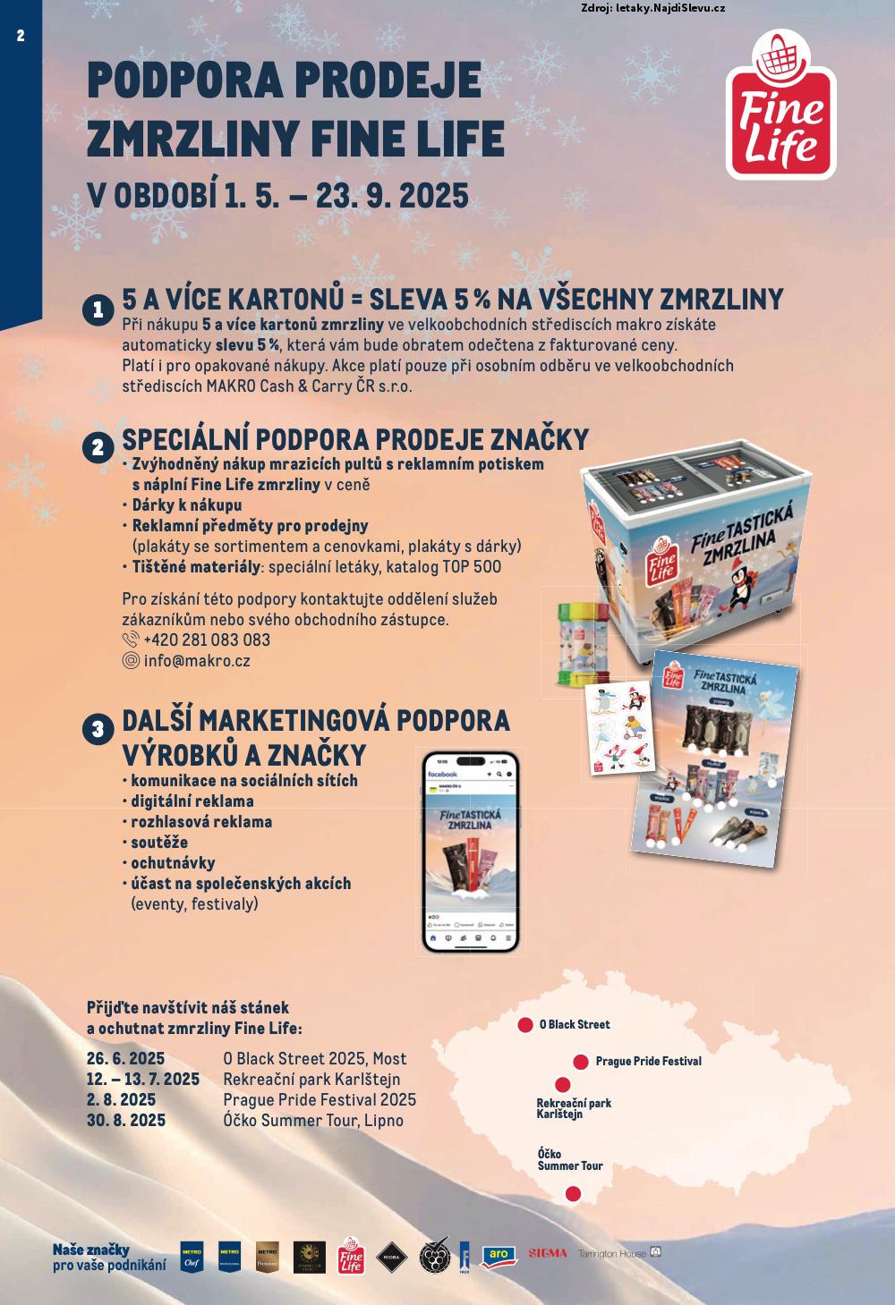 Strana 2 - leták Makro (2. 7. - 29. 7. 2025)