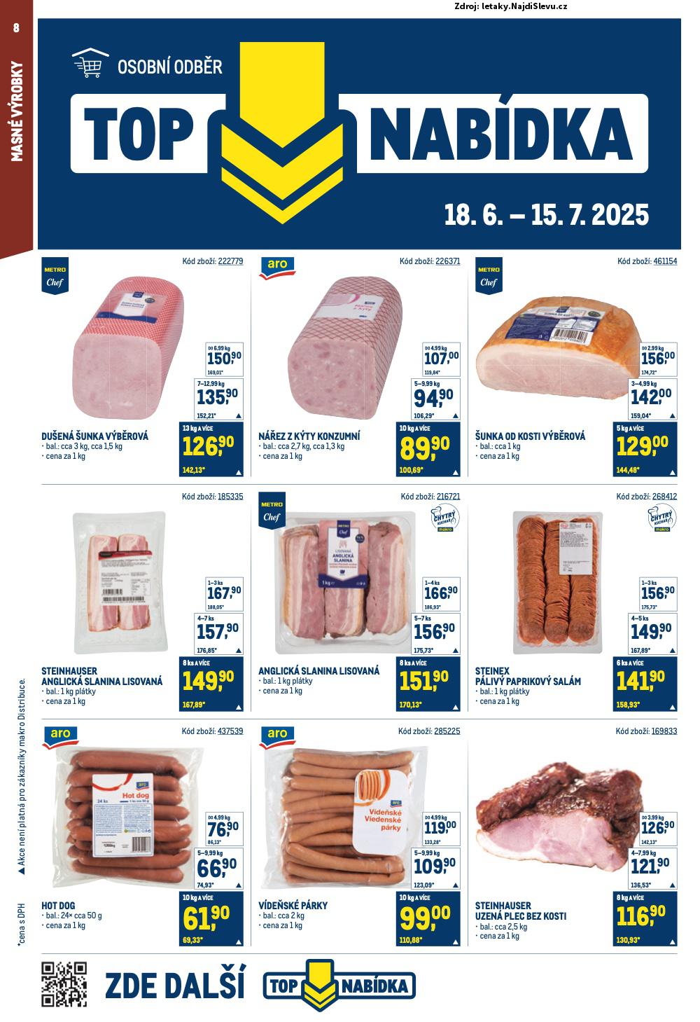 Strana 8 - leták Makro (2. 7. - 15. 7. 2025)