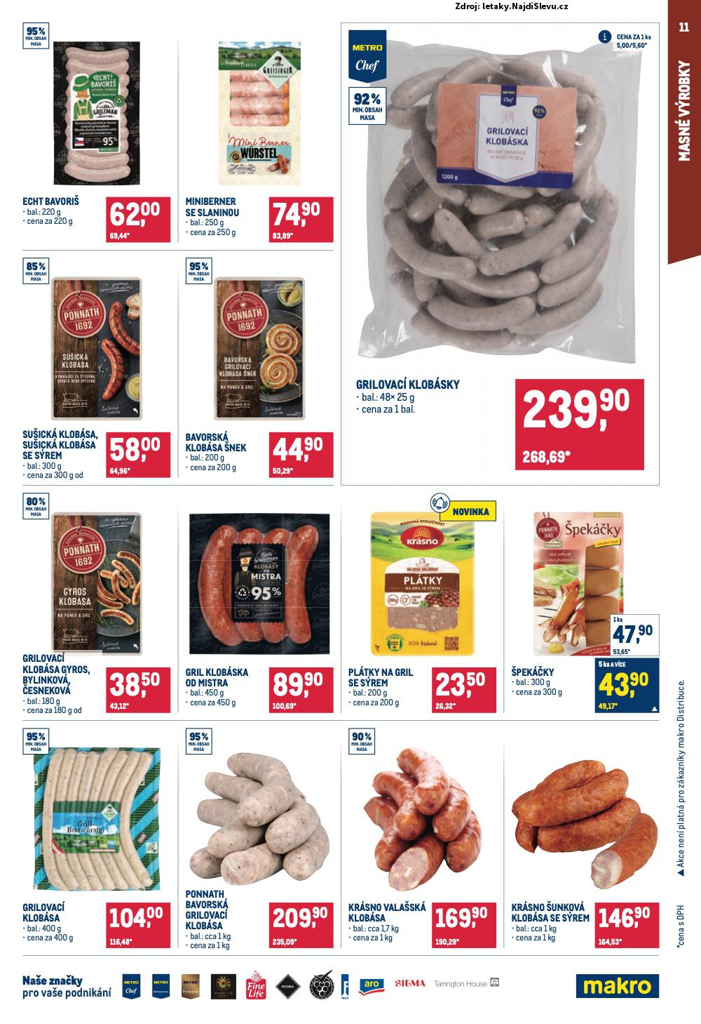Strana 11 - leták Makro (2. 7. - 15. 7. 2025)