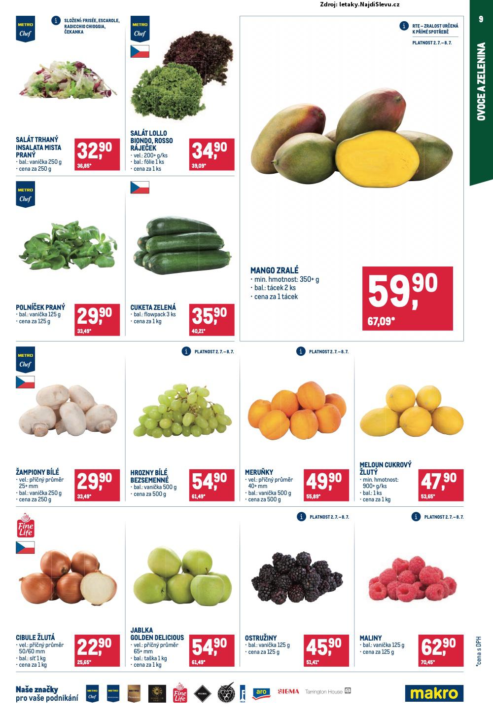 Strana 9 - leták Makro (2. 7. - 15. 7. 2025)