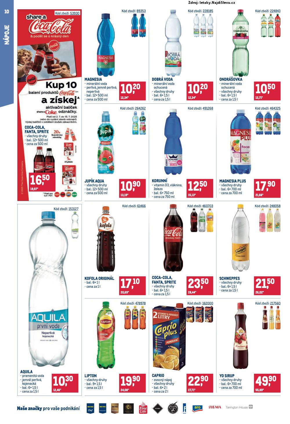 Strana 10 - leták Makro (2. 7. - 15. 7. 2025)