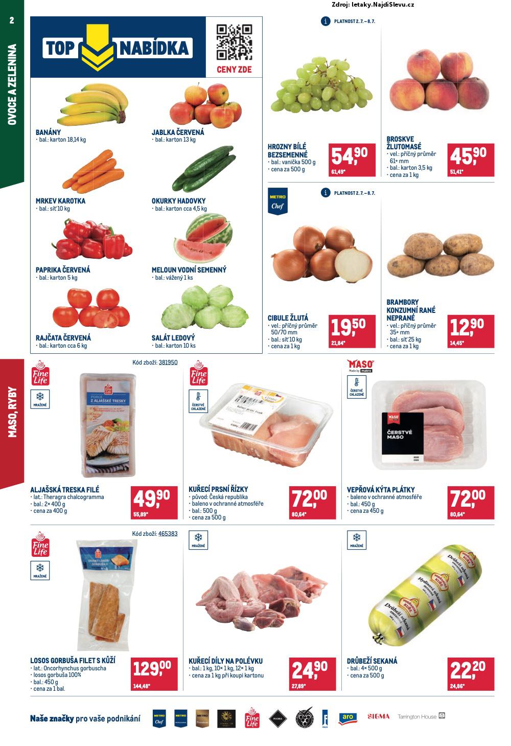 Strana 2 - leták Makro (2. 7. - 15. 7. 2025)