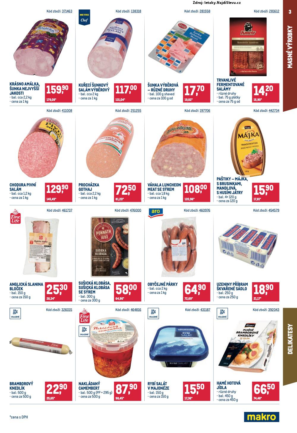 Strana 3 - leták Makro (2. 7. - 15. 7. 2025)