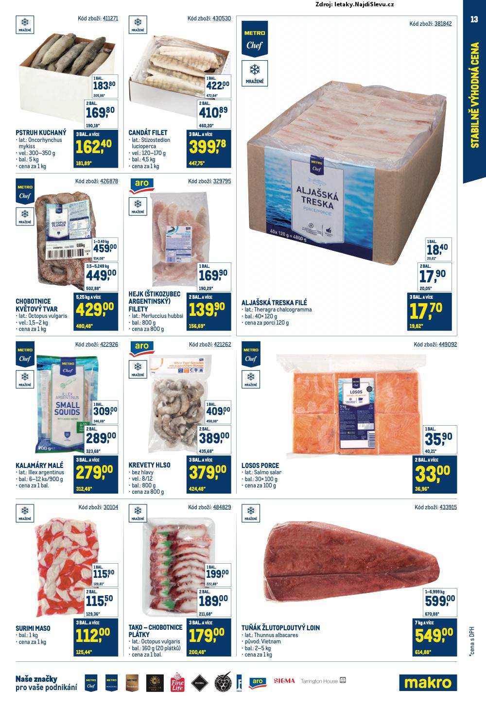 Strana 13 - leták Makro (30. 7. - 23. 9. 2025)