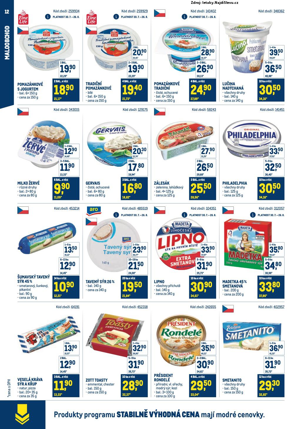 Strana 12 - leták Makro (30. 7. - 23. 9. 2025)