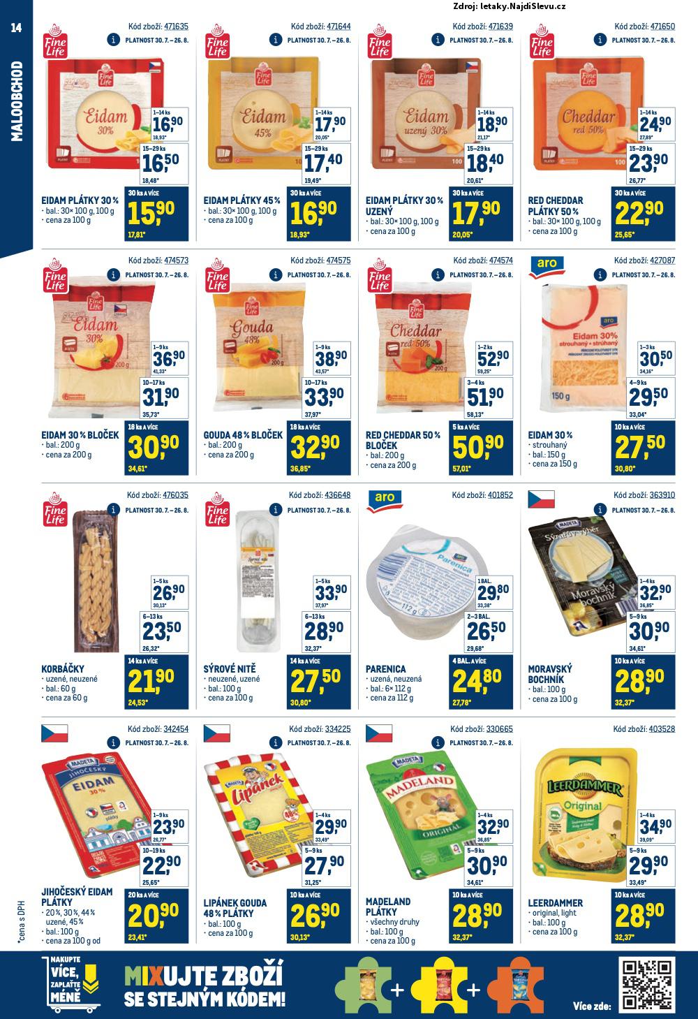 Strana 14 - leták Makro (30. 7. - 23. 9. 2025)
