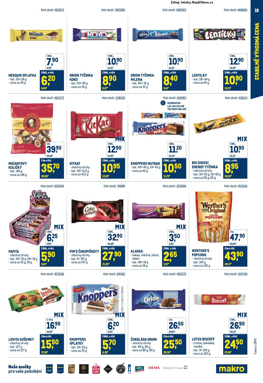 Strana 19 - leták Makro (30. 7. - 23. 9. 2025)