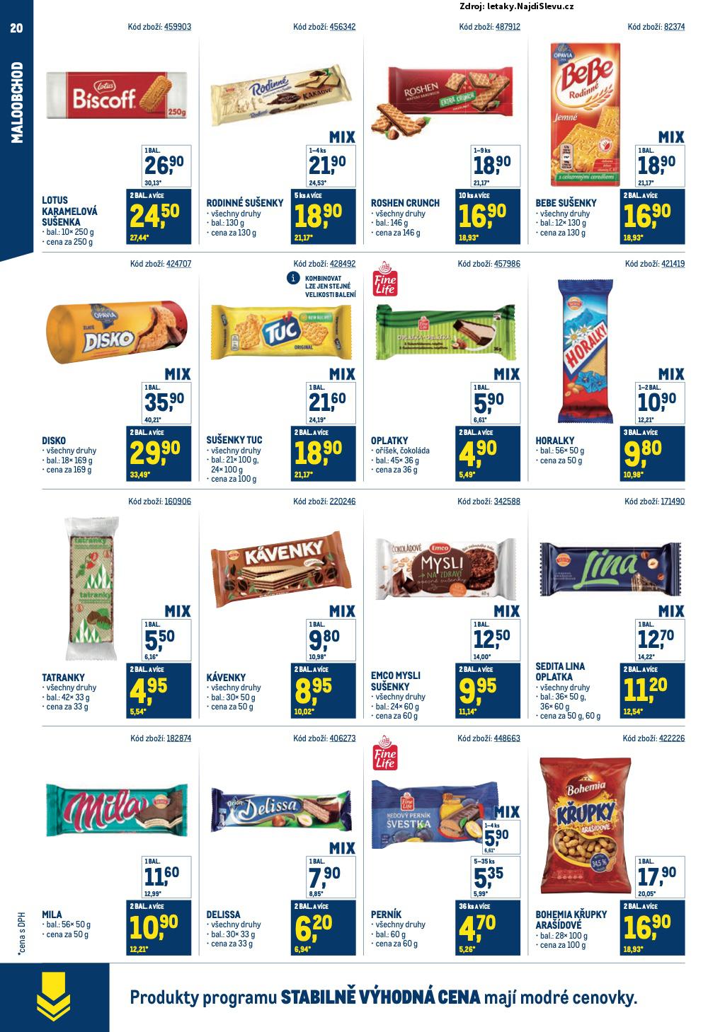 Strana 20 - leták Makro (30. 7. - 23. 9. 2025)