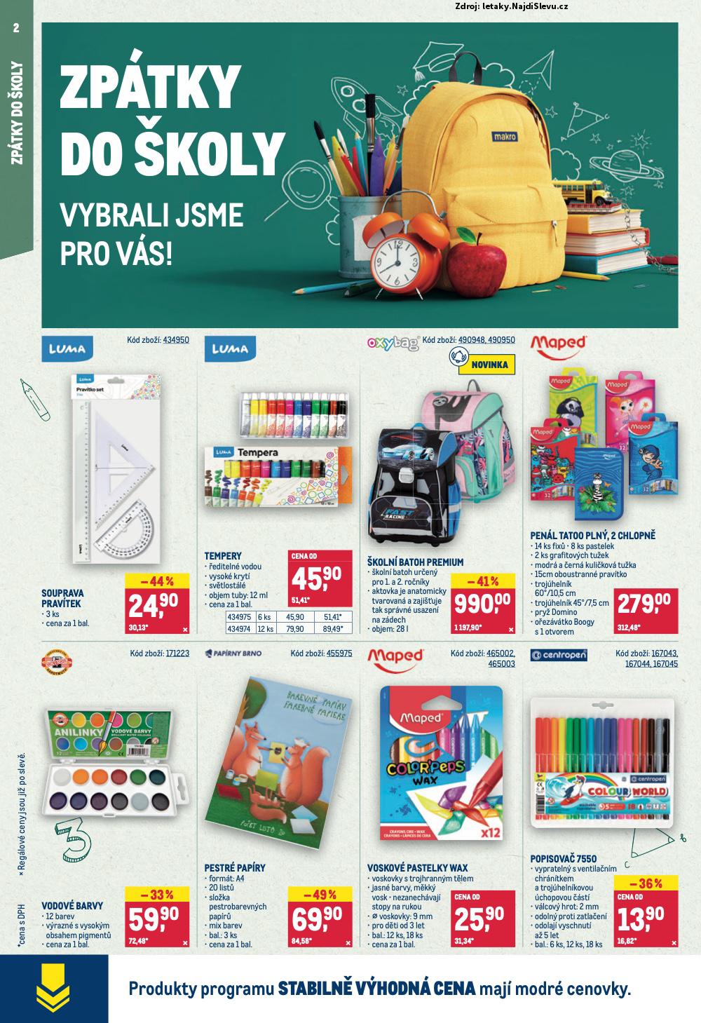 Strana 2 - letk Makro (30. 7. - 12. 8. 2025)