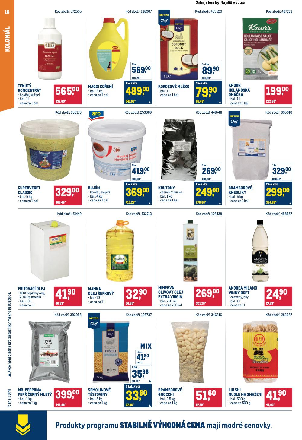 Strana 16 - leták Makro (30. 7. - 12. 8. 2025)