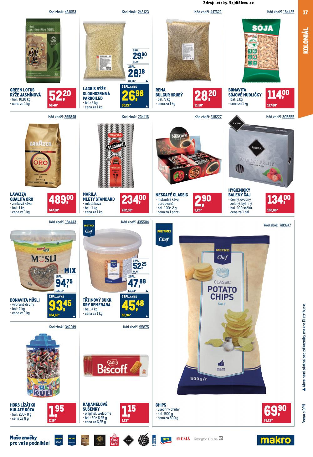 Strana 17 - leták Makro (30. 7. - 12. 8. 2025)