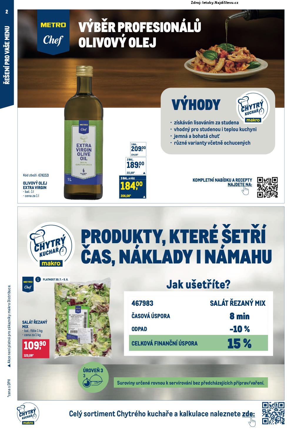 Strana 2 - leták Makro (30. 7. - 12. 8. 2025)
