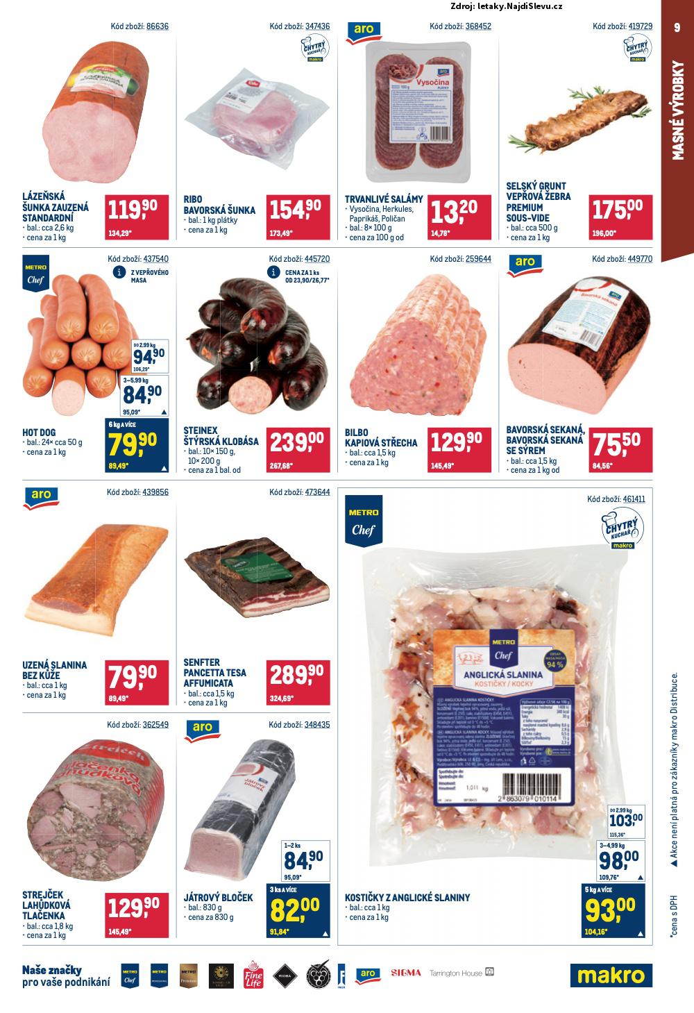 Strana 9 - leták Makro (30. 7. - 12. 8. 2025)