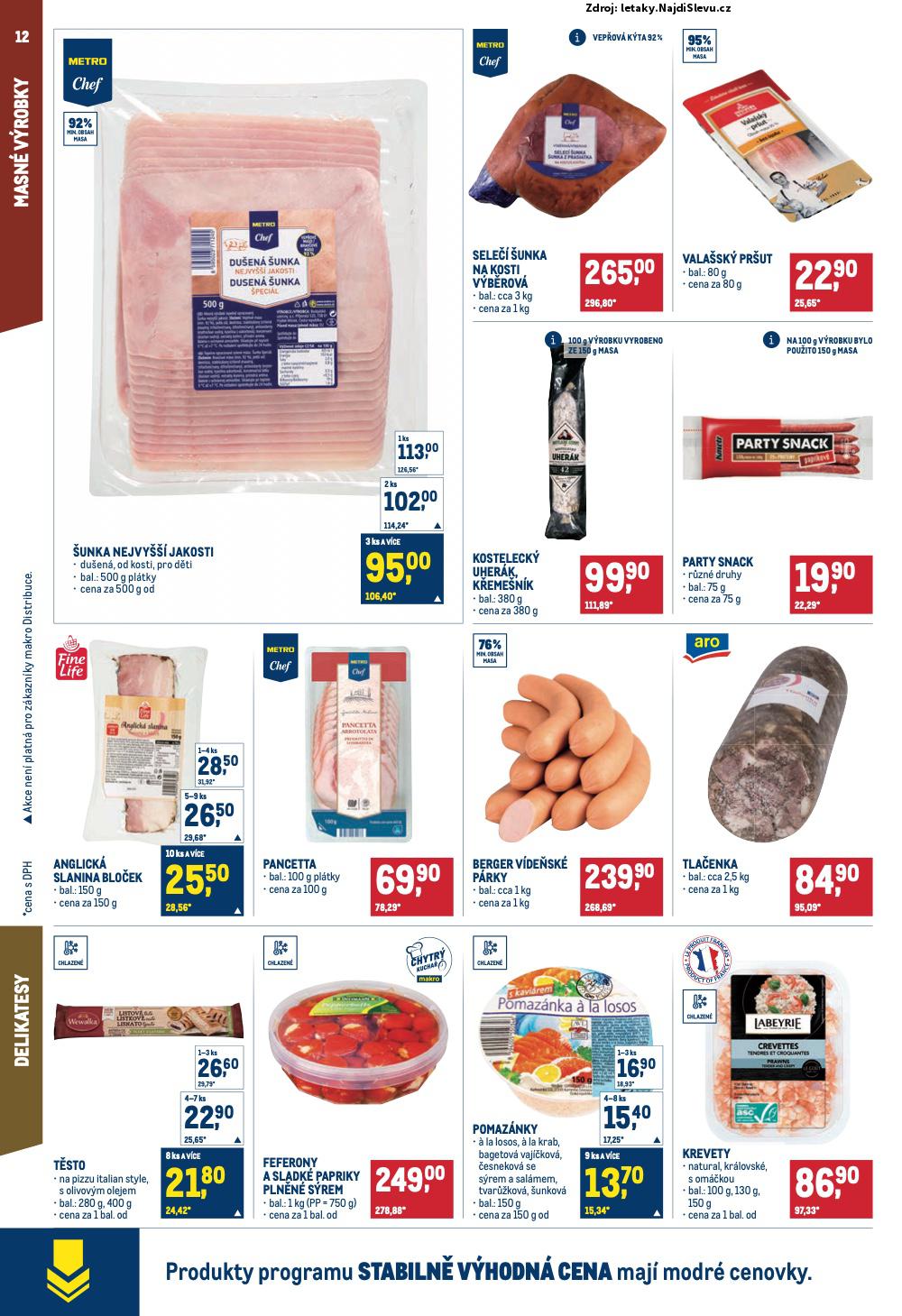 Strana 12 - leták Makro (30. 7. - 12. 8. 2025)