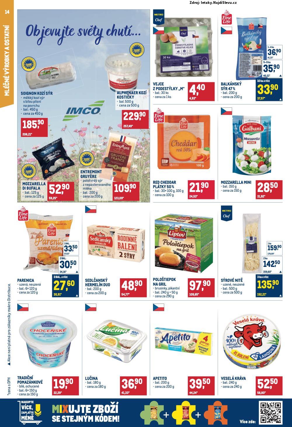 Strana 14 - leták Makro (30. 7. - 12. 8. 2025)