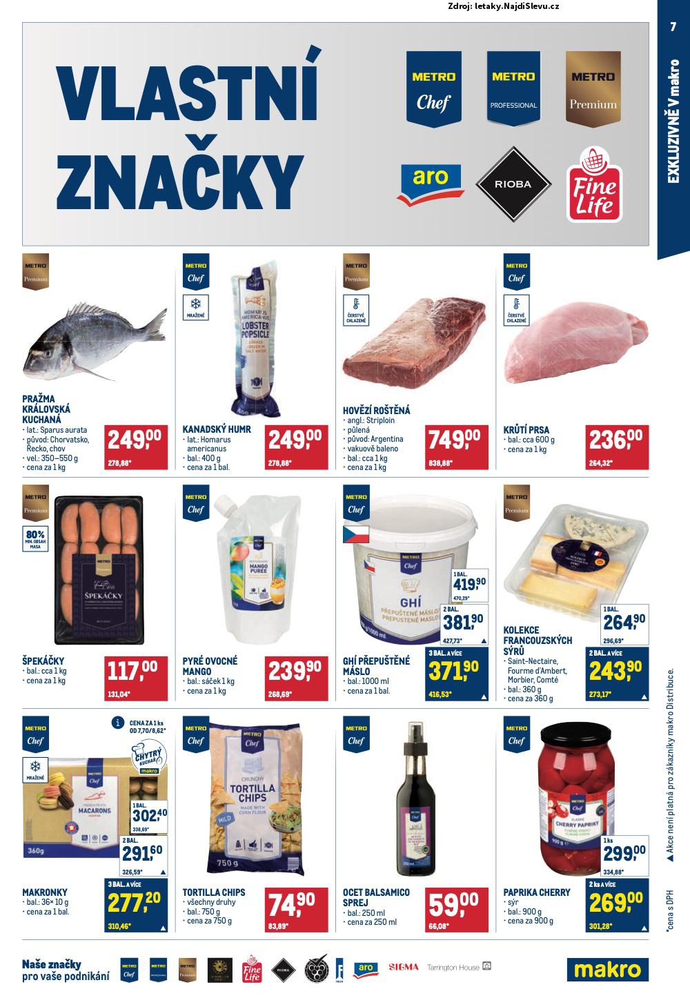 Strana 7 - leták Makro (30. 7. - 12. 8. 2025)