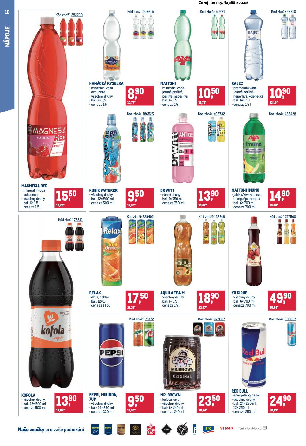 Strana 10 - leták Makro (30. 7. - 12. 8. 2025)