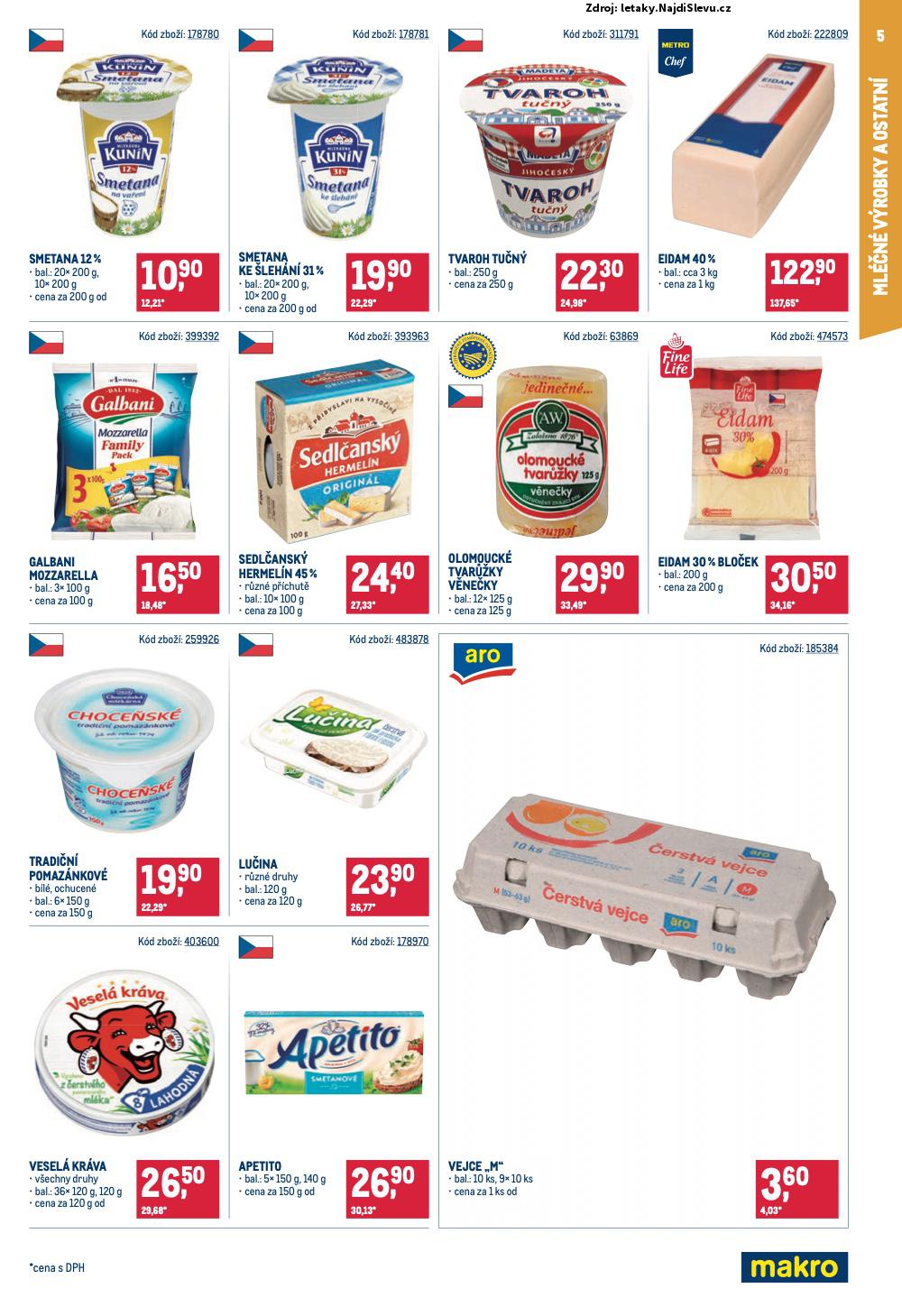 Strana 5 - leták Makro (30. 7. - 12. 8. 2025)