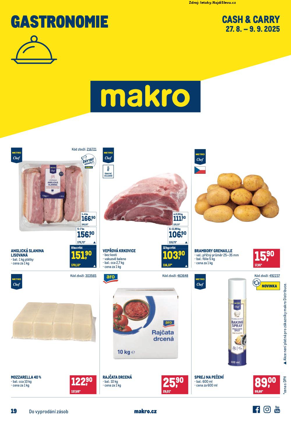 Strana 1 - let�k Makro (27. 8. - 9. 9. 2025)