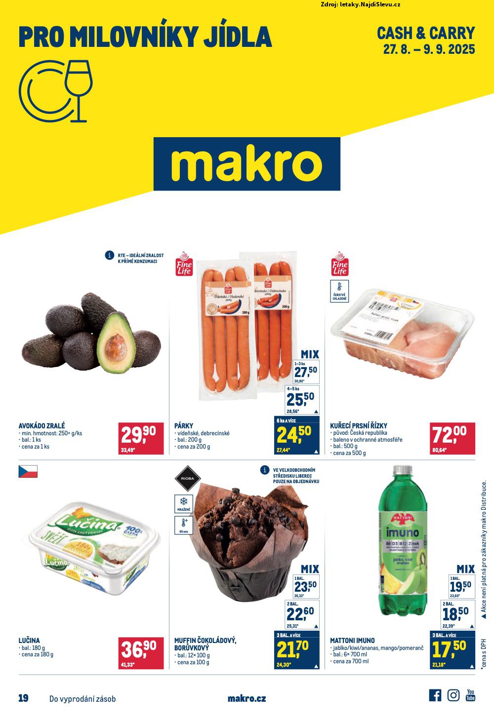 Let�k Makro (27. 8. - 9. 9. 2025) - strana 1 z 33