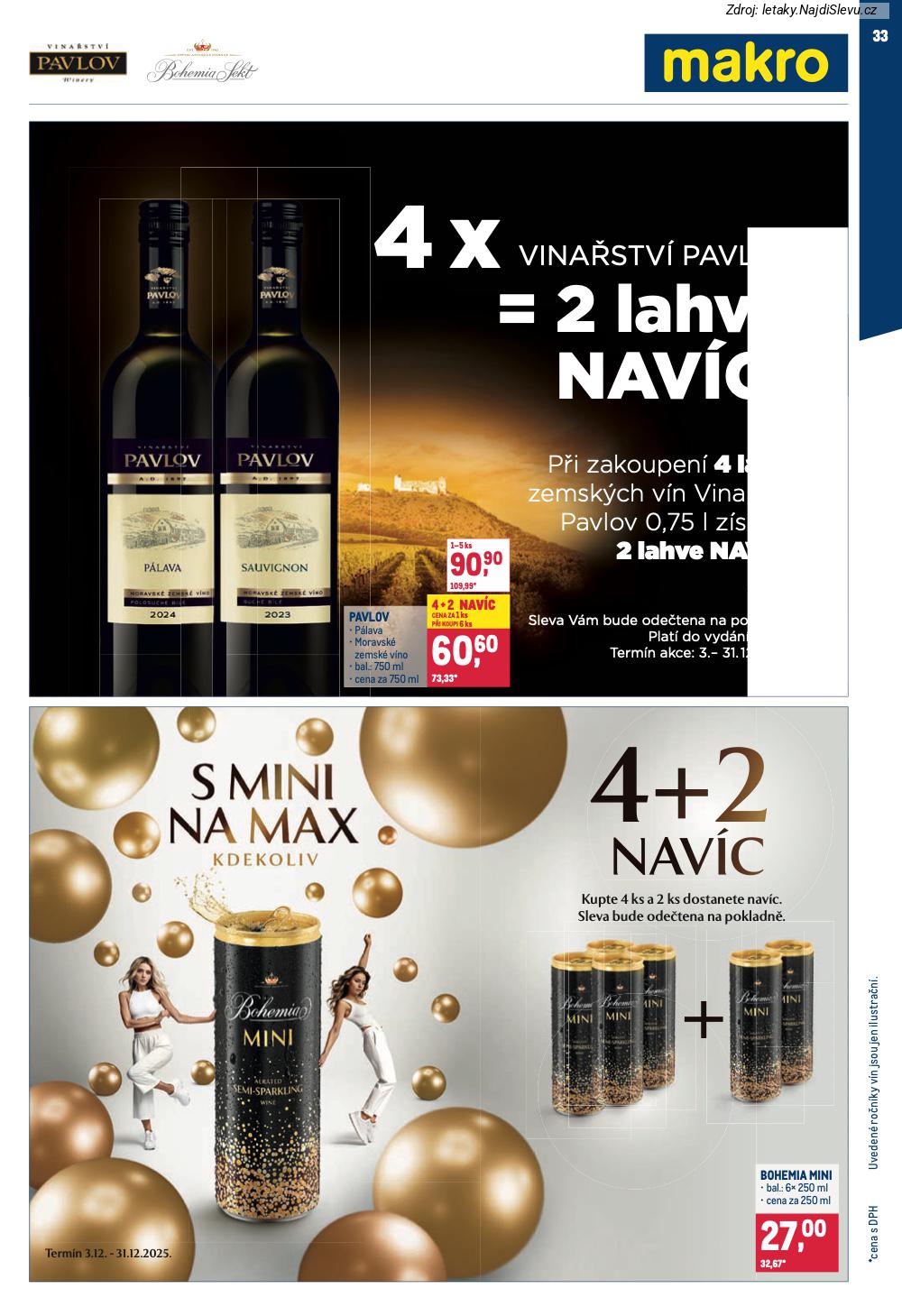 Let�k Makro (3. 12. - 31. 12. 2025) - strana 33 z 64
