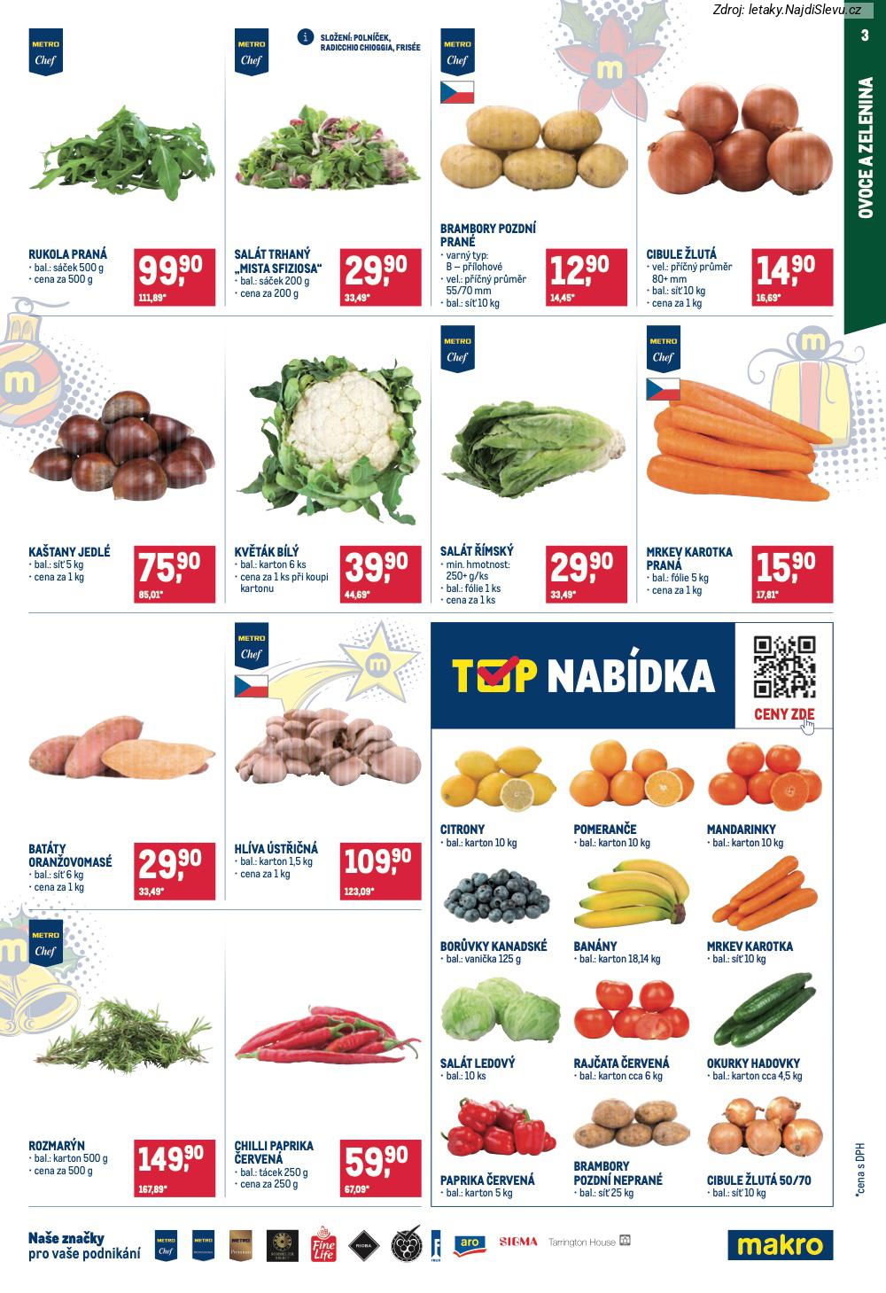 Let�k Makro (3. 12. - 16. 12. 2025) - strana 3 z 27