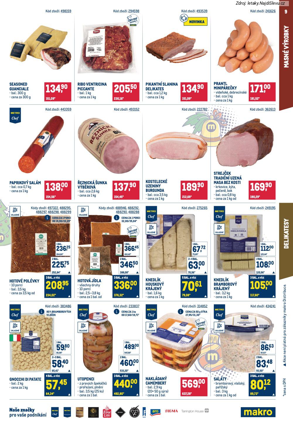 Let�k Makro (3. 12. - 16. 12. 2025) - strana 9 z 27