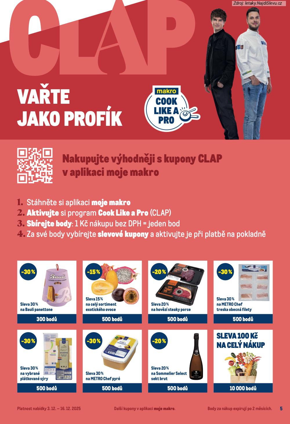 Let�k Makro (3. 12. - 16. 12. 2025) - strana 5 z 31