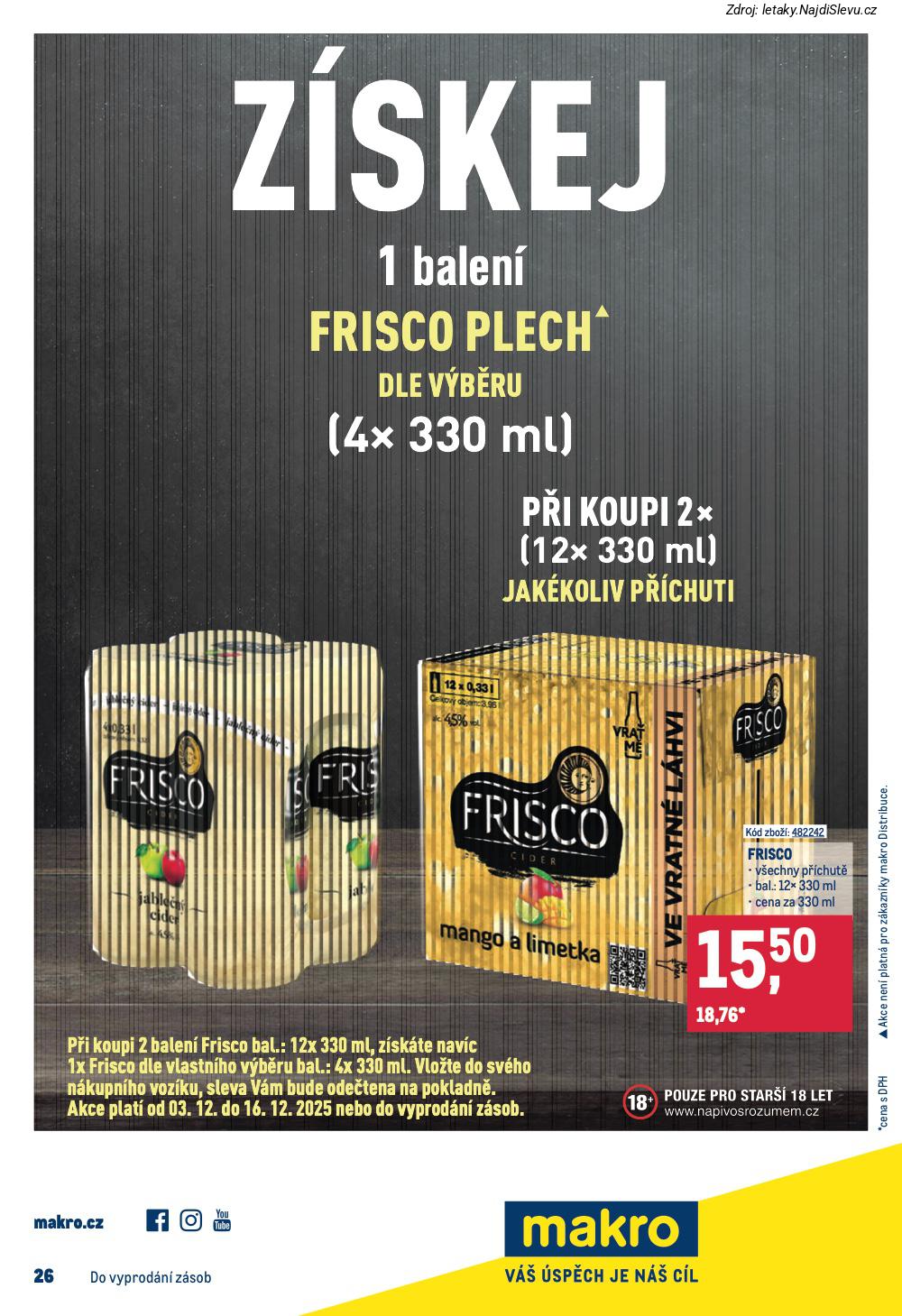 Let�k Makro (3. 12. - 16. 12. 2025) - strana 18 z 18