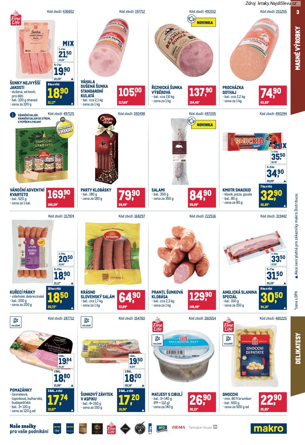 Let�k Makro (3. 12. - 16. 12. 2025) - strana 3 z 18