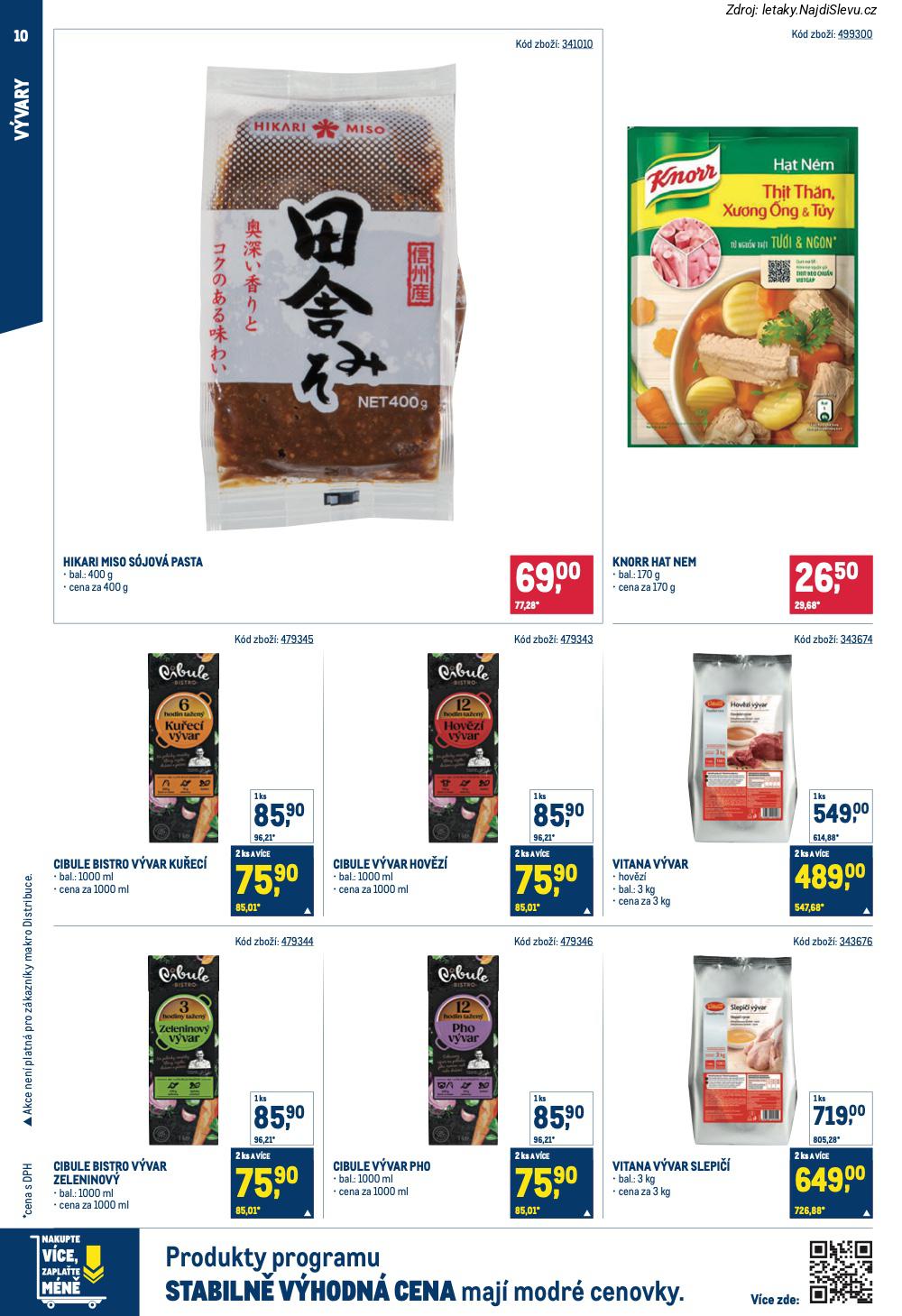 Let�k Makro  Asie (28. 1. - 24. 2. 2026) - str. 10: VITANA V�VAR, CIBULE V�VAR, CIBULE BISTRO, KNORR HAT