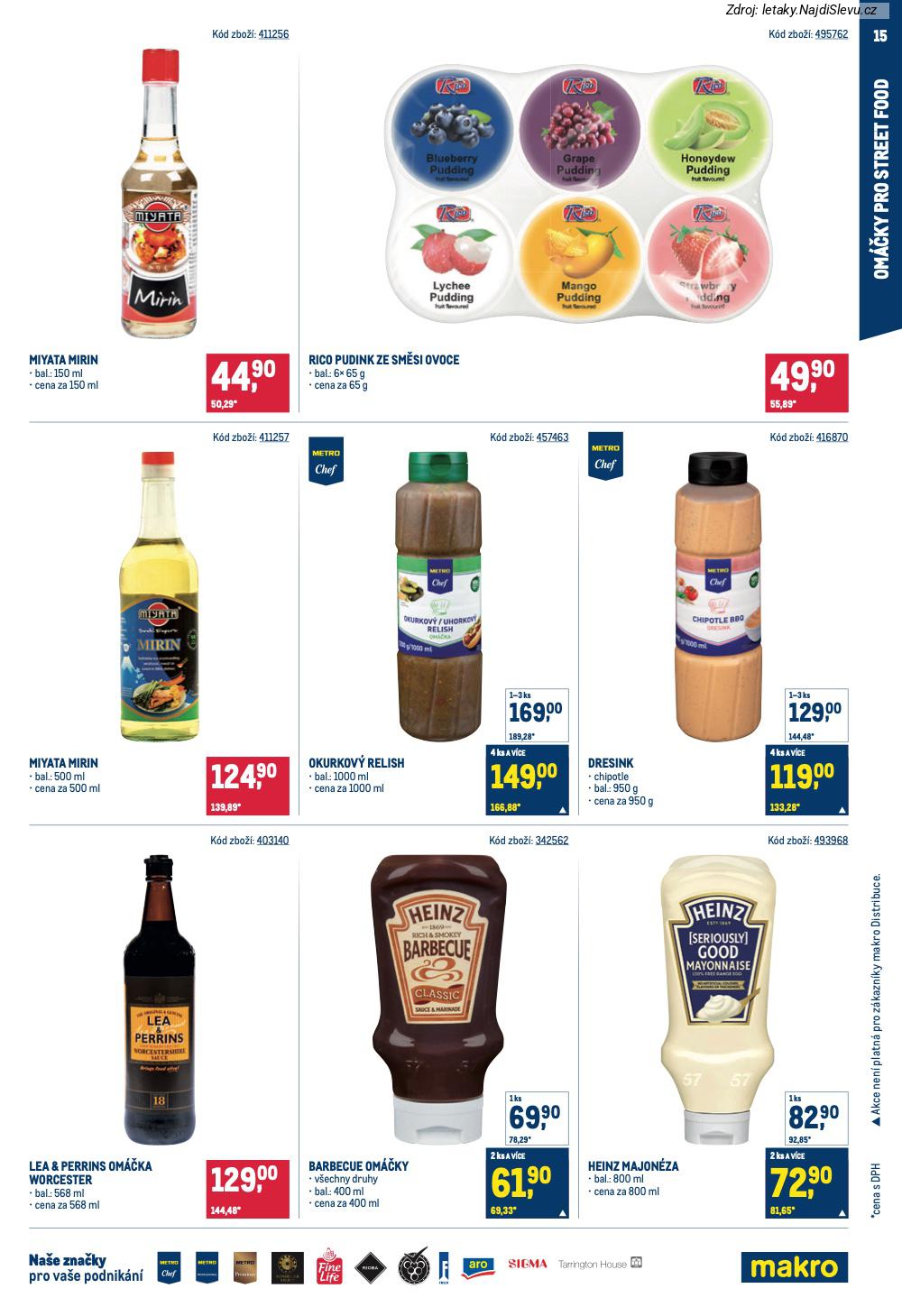 Let�k Makro  Asie (28. 1. - 24. 2. 2026) - str. 15: HEINZ MAJON�ZA, BARBECUE OM��KY, DRESINK CHIPOTLE, LEA &