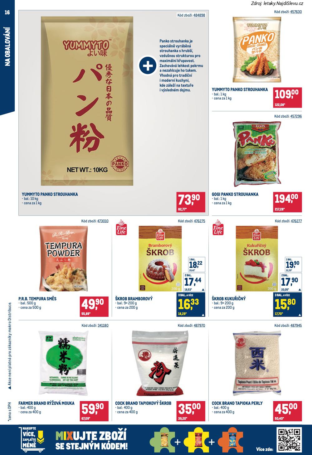 Let�k Makro  Asie (28. 1. - 24. 2. 2026) - str. 16: COCK BRAND, �KROB KUKU�I�N�, FARMER BRAND, �KROB BRAMBOROV�