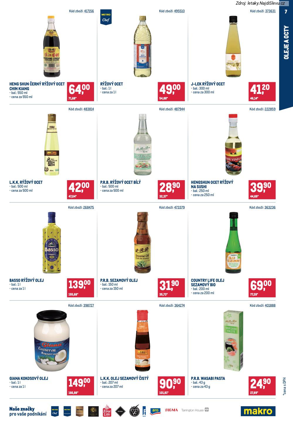 Let�k Makro  Asie (28. 1. - 24. 2. 2026) - str. 7: P.R.B. WASABI, L.K.K. OLEJ, GIANA KOKOSOV�, P.R.B. SEZAMOV�