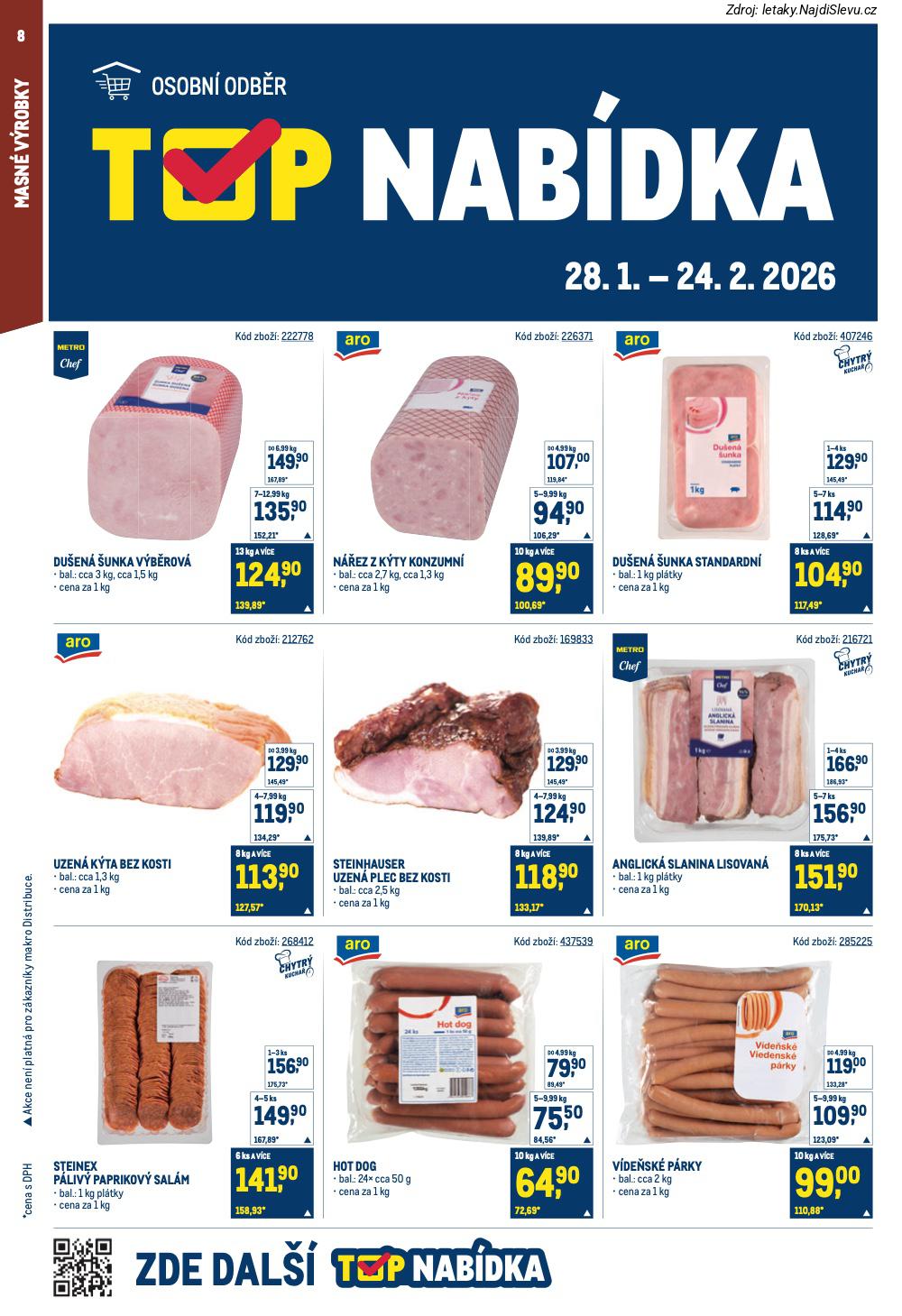 Let�k Makro  Gastronomie (28. 1. - 10. 2. 2026) - str. 8