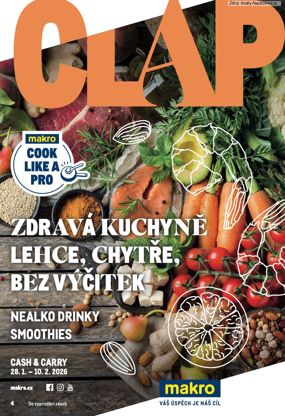 Let�k Makro  Pro milovn�ky j�dla (28. 1. - 10. 2. 2026) - str. 1