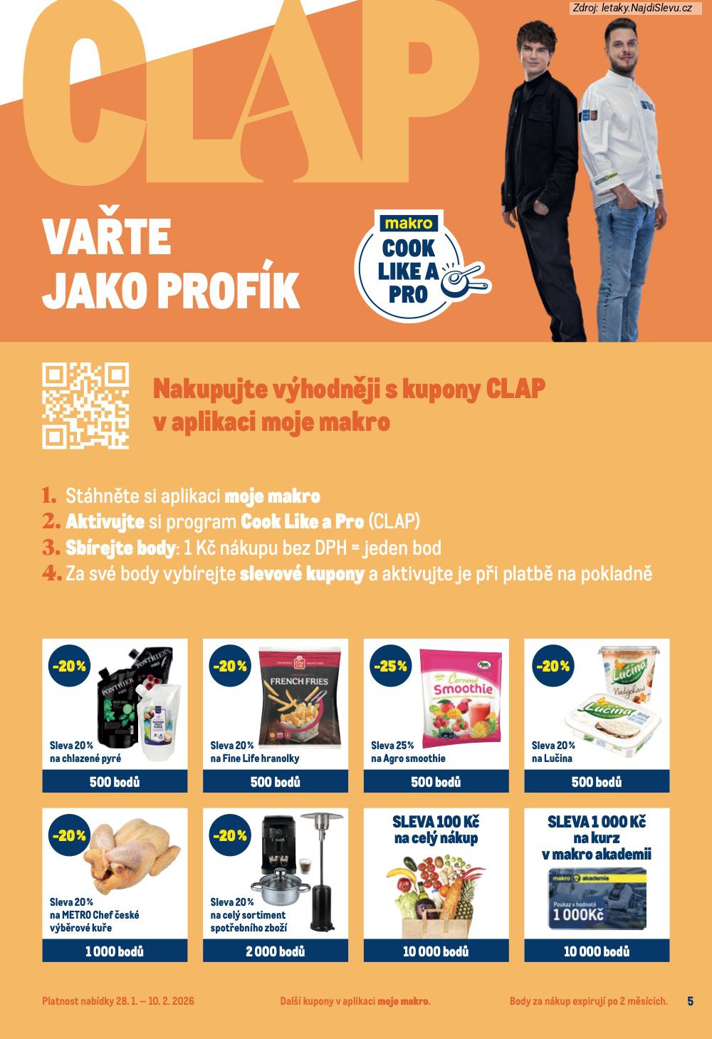Let�k Makro  Pro milovn�ky j�dla (28. 1. - 10. 2. 2026) - str. 5
