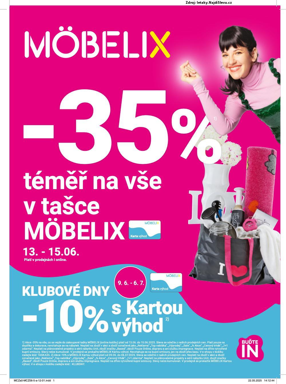 Strana 1 - letk Mbelix (9. 6. - 6. 7. 2025)
