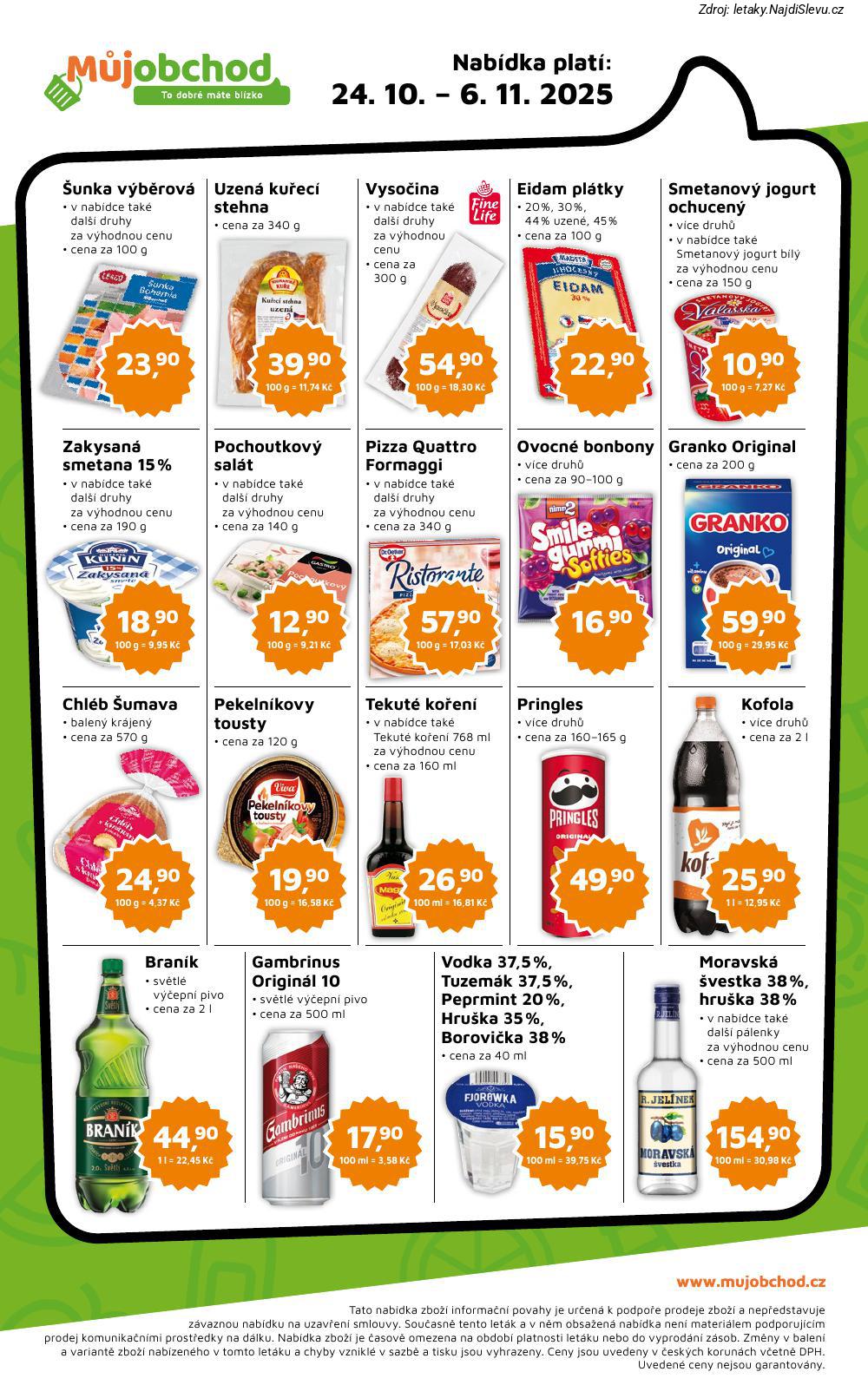 Letk Mj obchod (24. 10. - 6. 11. 2025) - strana 2 z 2